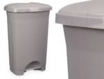 PAPELERA PEDAL GRIS 50 L. - Imagen 2