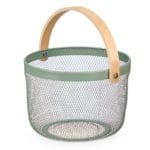 CESTA REDONDA ASA VERDE 31 CM