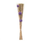 RAMILLETE 3 BOLAS LAVANDA 60 CM