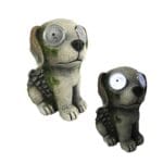 PERRO JARDIN LED 11X7X13 CM