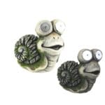 CARACOL JARDIN LED 12X6X11 CM