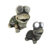 TORTUGA JARDIN LED 13X10X12 CM