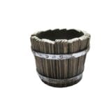 MACETA CUBO REDONDO CACTUS