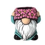 MACETERO ENANO CABEZA FLORES