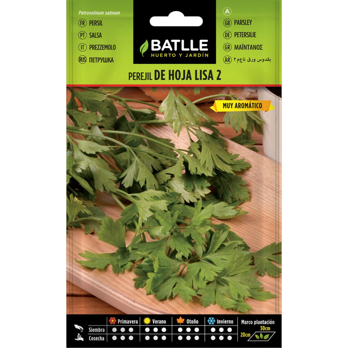 PEREJIL DE HOJA LISA 2 - Imagen 1