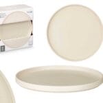 PLATO LLANO LISO BEIGE 26 CM