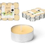 SET 24 TEA LIGHT 4 H VAINILLA