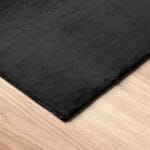 ALFOMBRA SOFT NEGRO 80X140 CM