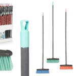 ESCOBA VERDE PALO ANTRACITA 120