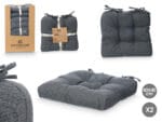 SET 2 COJINES GRIS OSCURO 40X40 - Imagen 5