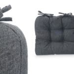 SET 2 COJINES GRIS OSCURO 40X40