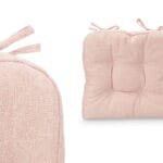 SET 2 COJINES ROSA 40X40 CM