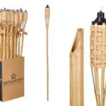 ANTORCHA NEGRA TRENZADA 152 CM