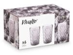 VASO DIAMANTE GRIS 370 ML. - Imagen 3