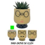 MACETA CARA CAMISA 11X12 CM