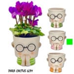 MACETA CARA ROSA CACTUS 6 CM