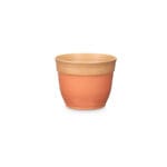 MACETA ABOMBADA ROSA SALMON 21 C