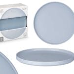 PLATO LLANO LISO AZUL 26 CM