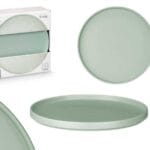 PLATO LLANO LISO VERDE 26 CM