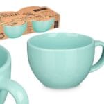 SET 4 TAZONES MENTA 480 ML.