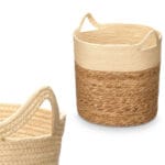 CESTO ASAS REDONDO NATURAL 39X36 - Imagen 2