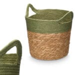 CESTO ASAS REDONDO VERDE 30X25 - Imagen 2