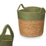 CESTO ASAS REDONDO VERDE 31X28 - Imagen 2