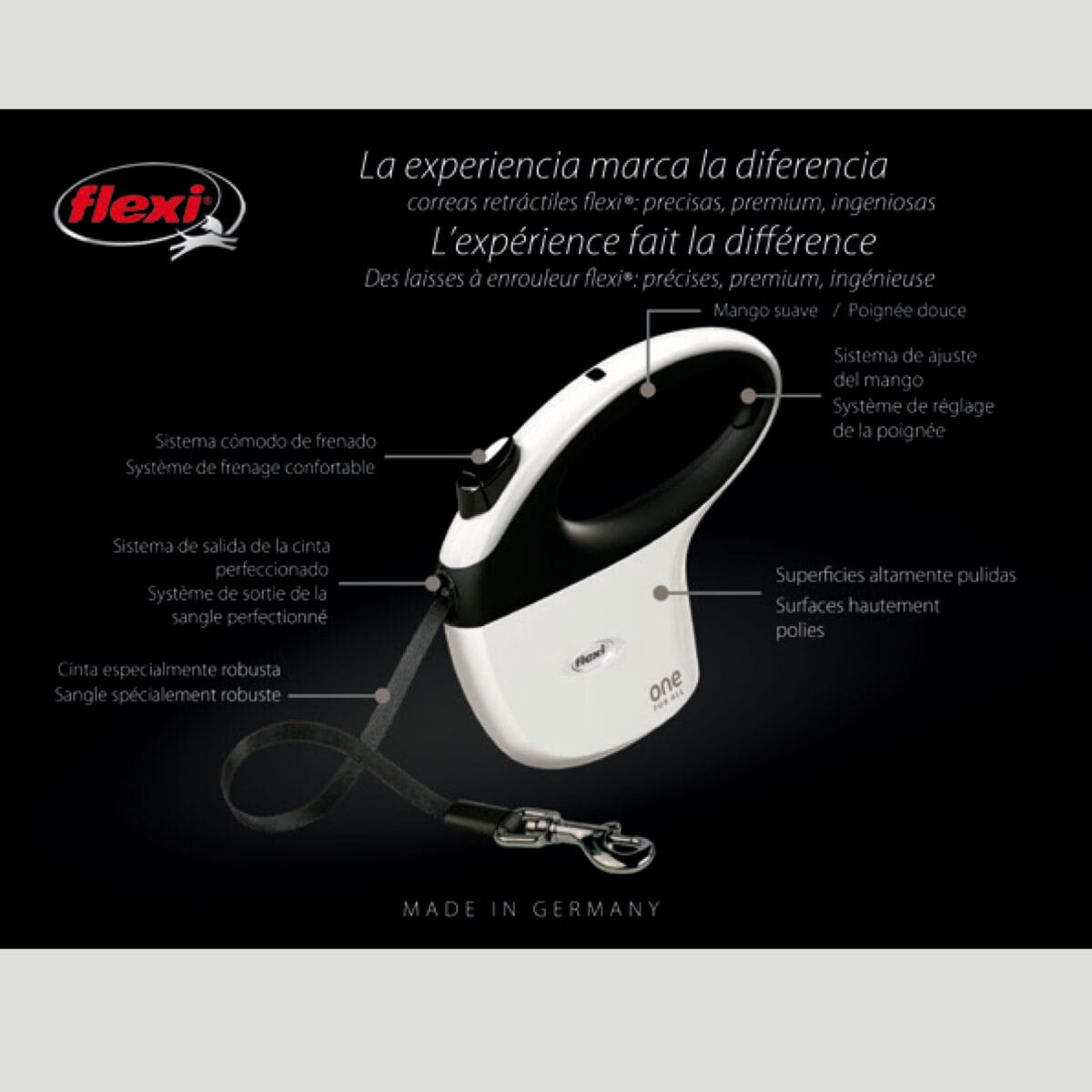 FLEXI ONE CINTA 5 M BL/N S-M - Imagen 2