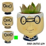 MACETA CARA CAMISA 8X8 CM