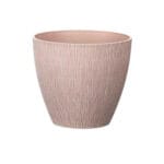 MACETA CONICA MARRON 33X29 CM