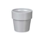 MACETA MATE GRIS 13X13 CM