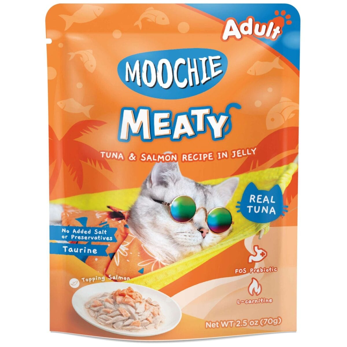 MOOCHIE ATUN SALMON GELATINA 70 - Imagen 4