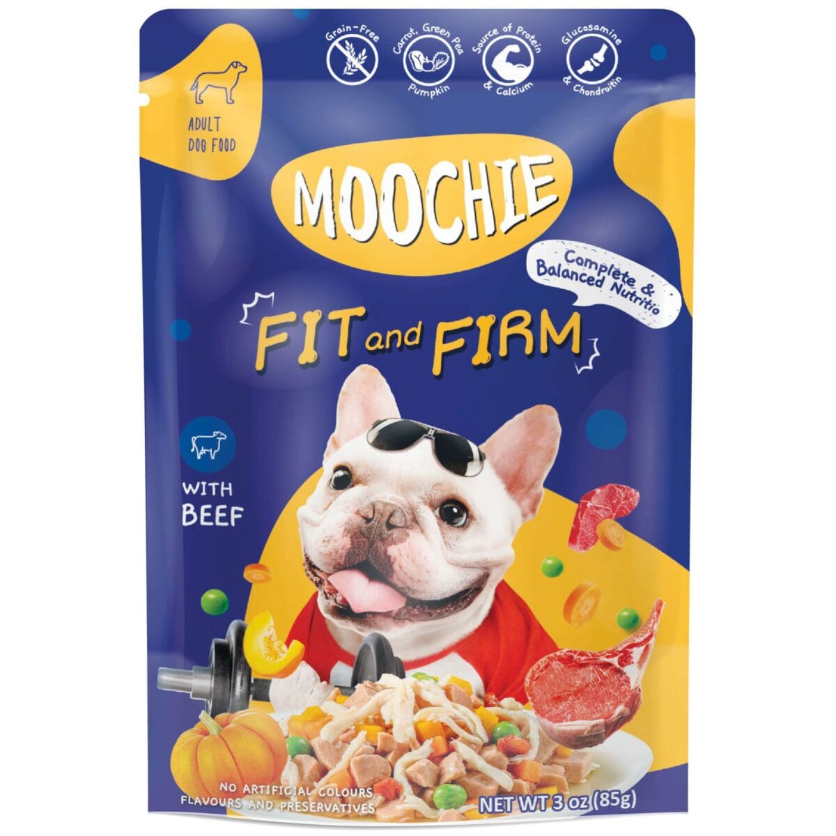 MOOCHIE TERNERA VERDURAS 85 GRS - Imagen 3