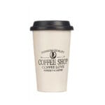 VASO BLANCO GRIS TAPA SILICONA