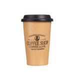 VASO MARRON GRIS TAPA SILICONA