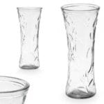 JARRON VIDRIO 8X8X19 CM