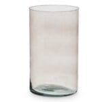 JARRON GRIS CILINDRO 17X30 CM
