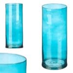 JARRON TURQUESA CILINDRO 12X30