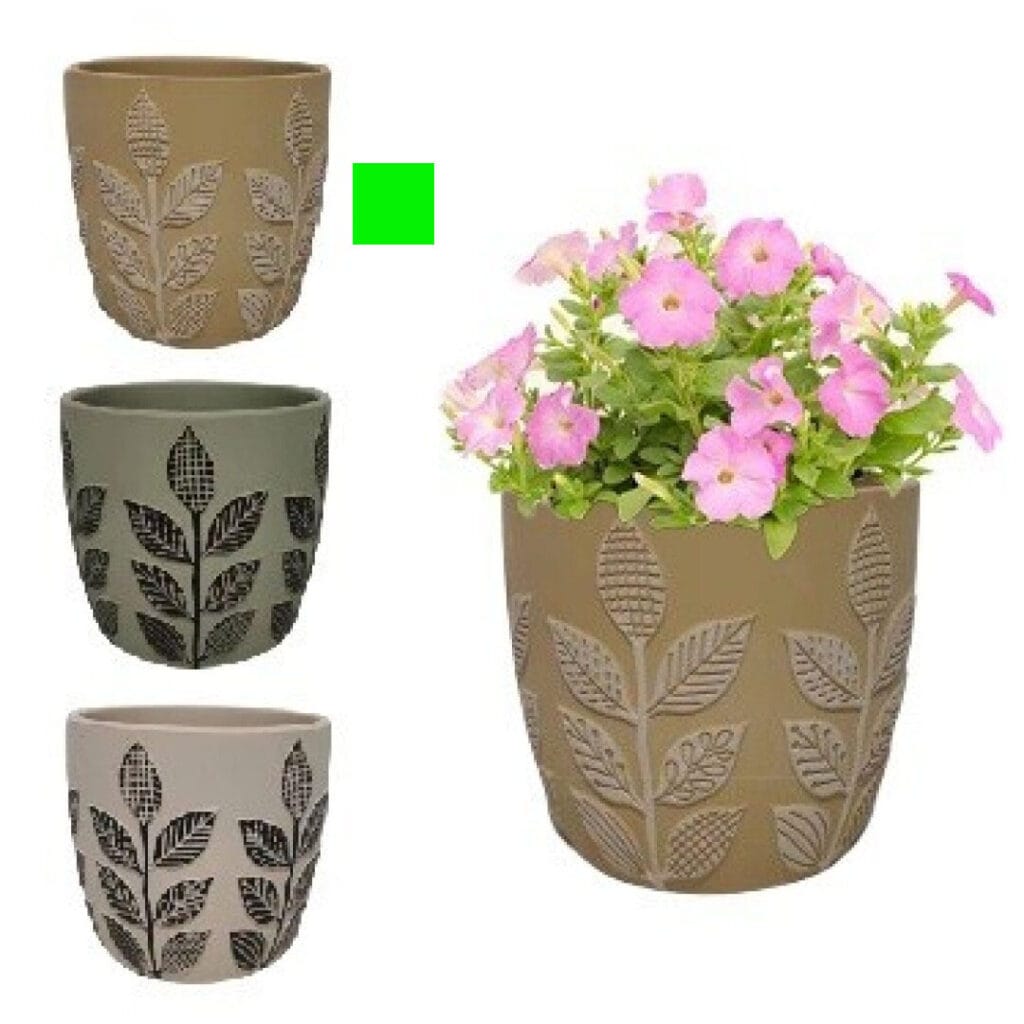 MACETA MARRON TERRACOTA