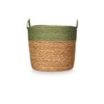 CESTO ASAS REDONDO VERDE 39X36