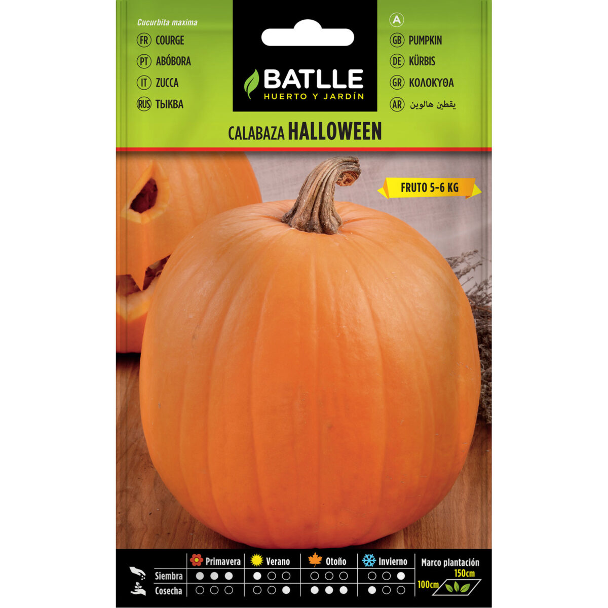 CALABAZA HALLOWEN - Imagen 1
