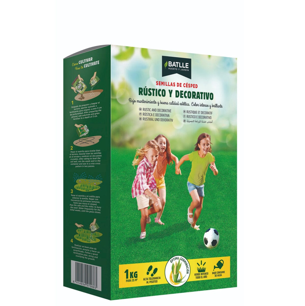 CESPED RUSTICO Y DECORATIVO 1 KG - Imagen 1
