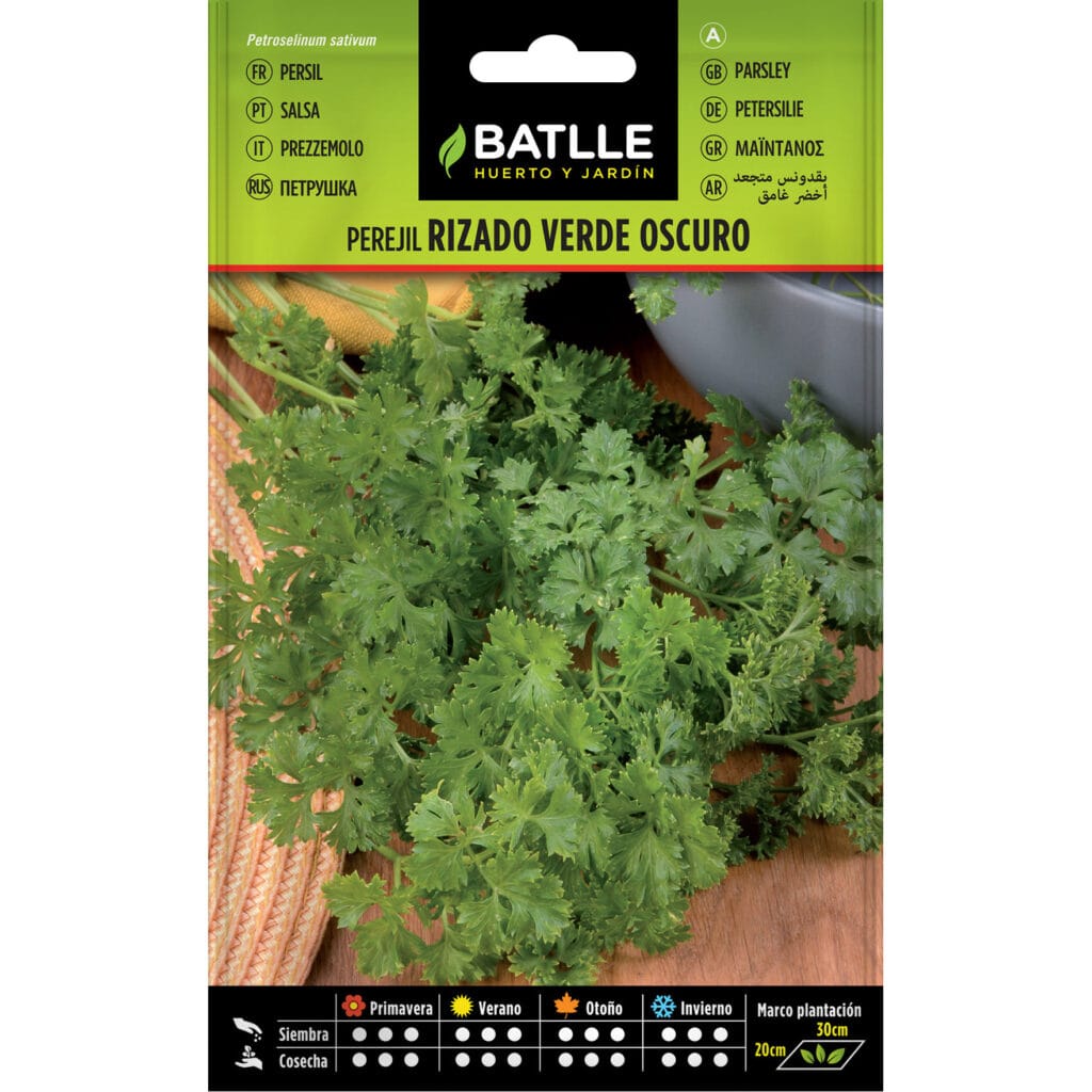 Perejil Rizado Verde Oscuro