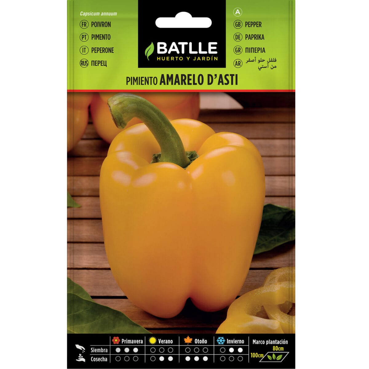 PIMIENTO AMARELO D'ASTI - Imagen 1