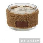 VELA TEDDY MARRON 11X8 CM