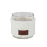 VELA TEDDY BLANCO 10X10 CM