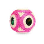 BOLA ROSA CUERDA CASCABELES