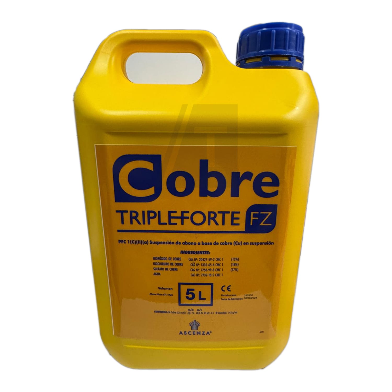 Cobre Triple Forte FZ 5 L COBRE TRIPLE FORTE FZ 5 L. - Imagen 1
