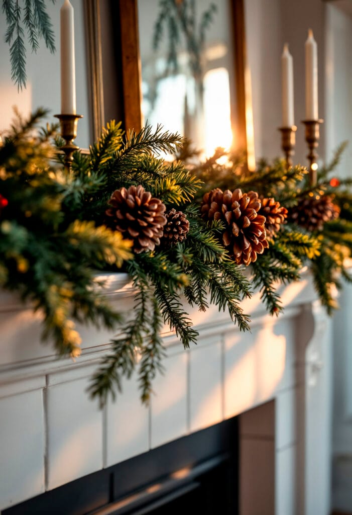 decoracion navidena de estilo minimalista