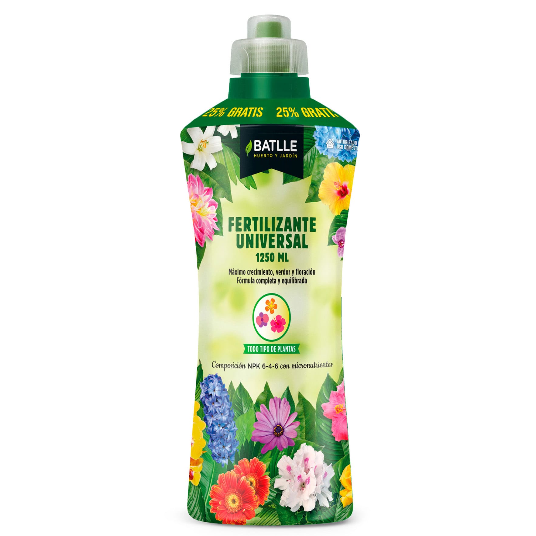 fertilizante universal 1250 FERTILIZANTE UNIVERSAL 1250 ML. - Imagen 1